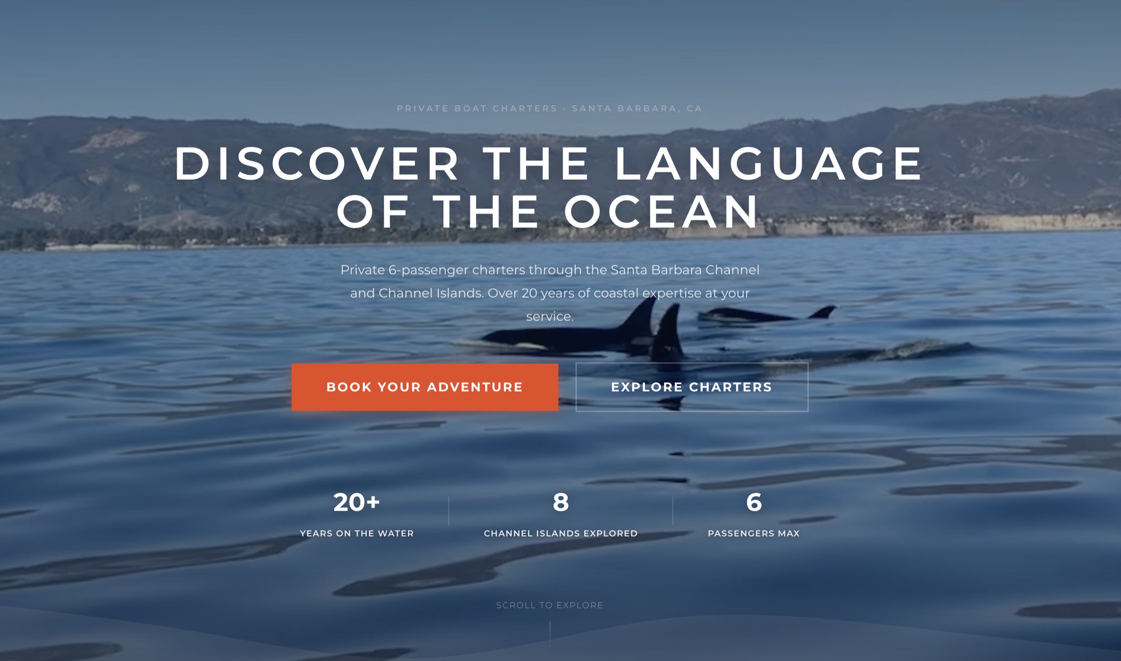 SB Boat Charters — Web Design & Development